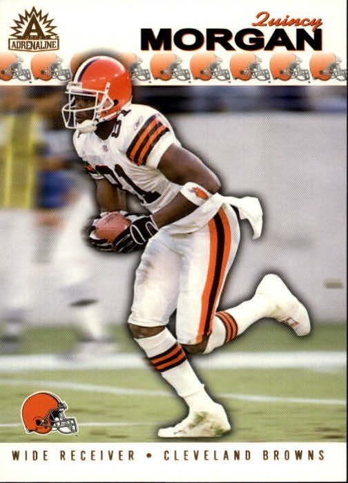 2002 Pacific Adrenaline #71 Quincy Morgan - Cleveland Browns Football Card {NM}