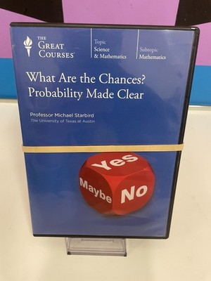 What Are The Chances? Probability Made Clear - 2x DVDs & Book - Great Courses