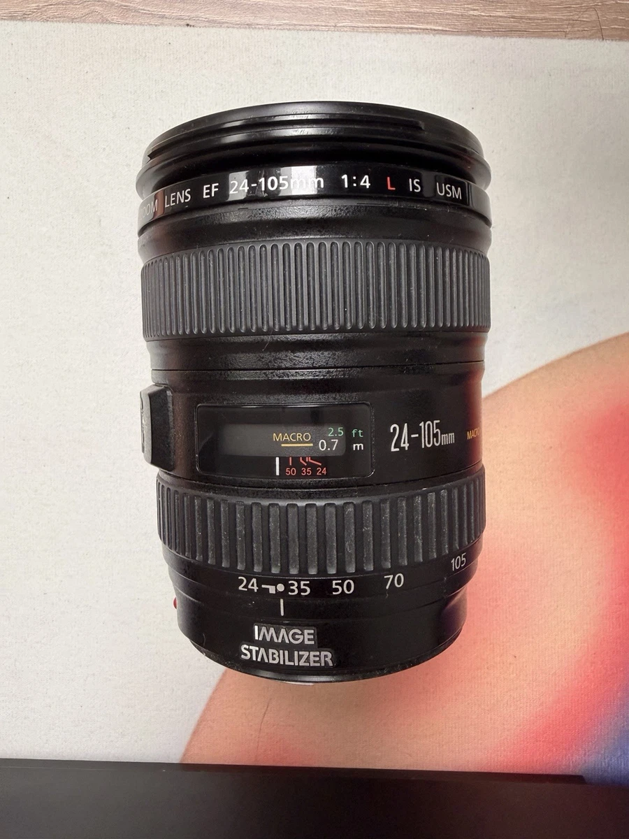 Canon 24-105mm Focal Image Stabilization Camera Lenses for sale | eBay