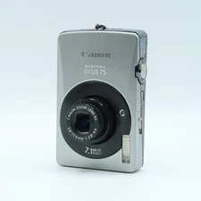 Canon Digital IXUS 75 7.1MP Compact Digital Camera Tested Full Kit