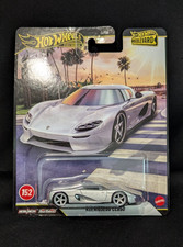 HOT WHEELS PREMIUM KOENIGSEGG CC850 IN MOON SILVER. 2026 BOULEVARD #152