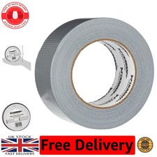 Durable Heavy Duty Silver Duct Tape 50mm x 50m - Perfect for Quick Fixes 0.34 per metre