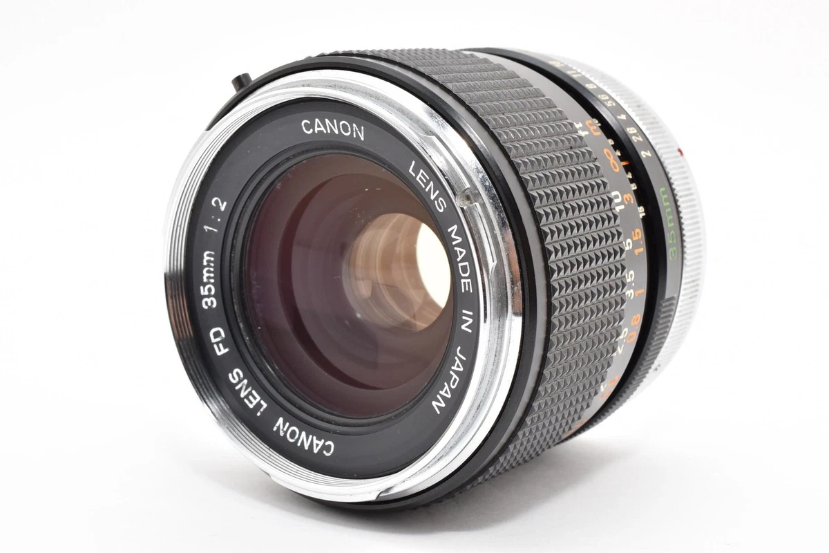 Canon FD 35mm f/2 Camera Lenses for sale | eBay
