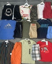 Huge Lot Boys Size 7/8 Clothes NEW EC NIKE Shorts Levis Shirt Summer 7 8 Adidas