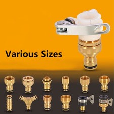 Garden Hose Quick Connect Fitting Brass Tap Connector Faucet Adapter Female Male
