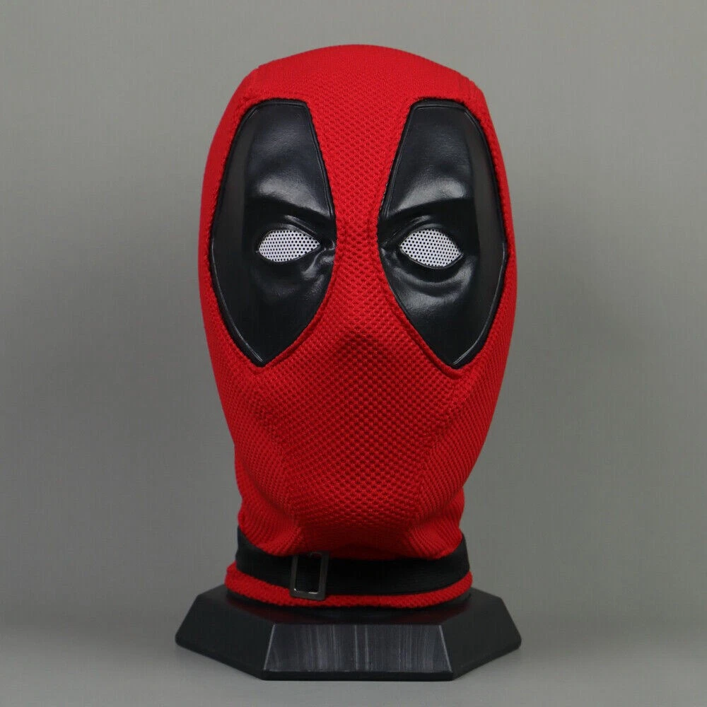 HighQuality Deadpool Full Face Mask Perspective Breathable Knit Helmet Cosplay