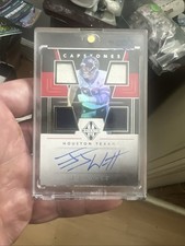 Majestic Capstones J.J. Watt Autographed Card Houston Texans