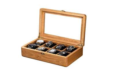 Custom Watch Box for Men, Handmade Engraved Watch Display Box, Watch Case