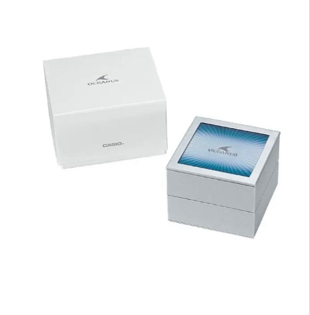 Ocw Box CASIO OCEANUS Manta Platinum Blue OCW-S6000PB-7AJR Men's Watch | eBay
