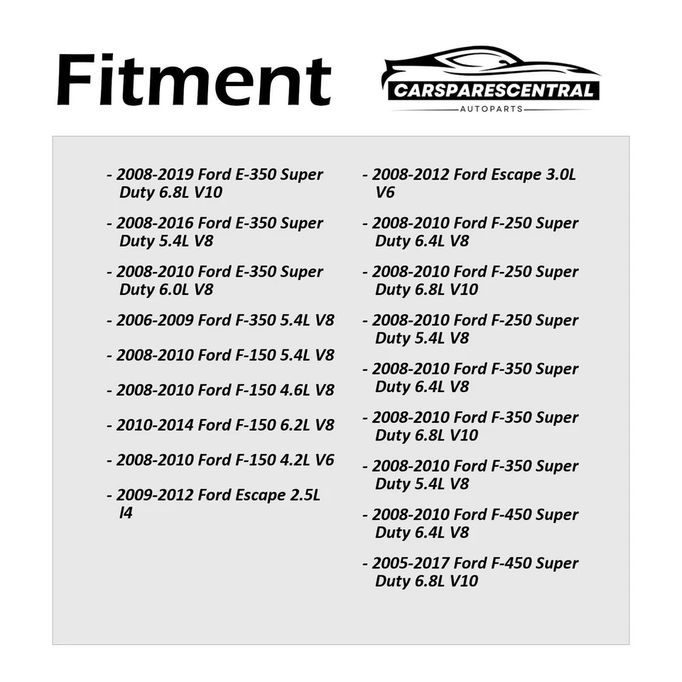 Conector de faros 2x para Ford F-550 Super Duty 2008 2009 2010 6,4 L Foto 2 de 4