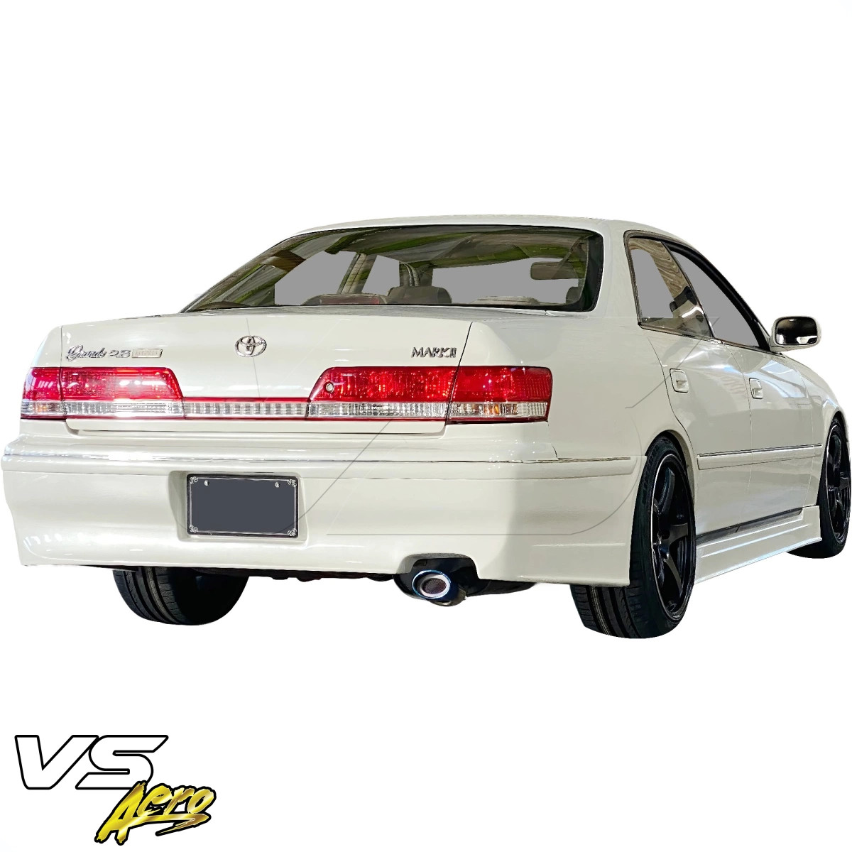 VSaero FRP TRAU Rear Bumper (JZX100) for Mark II Toyota 97-00
