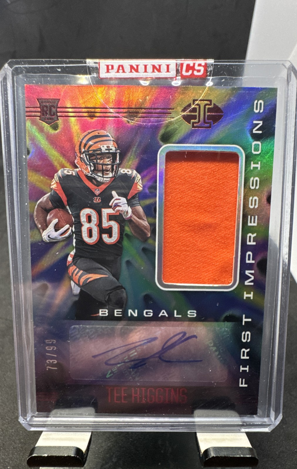 Tee Higgins Panini Illusions #117 Autograph Memorabilia