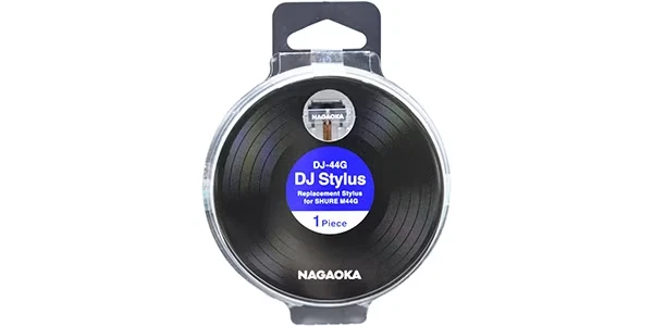 Juego de 2p Nagaoka DJ-44G lápiz óptico de repuesto para cartuchos Shure M44G / M44-7 nuevo Foto 2 de 4