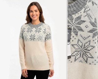 ULVANG Rav Kiby Round Neck Women's Ski Sweater Jumper Size M NWT