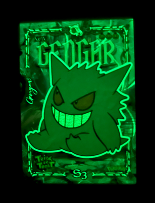 オーダーページ⑮ ハロウィン2025 2025 POKEMON HALLOWEEN TRICK OR TREAT Prisma Card #S3 GENGAR Glow