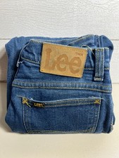 Lee Vintage Denim Jeans 80s 90s 28x33 Western Straight Jeans Made in USA