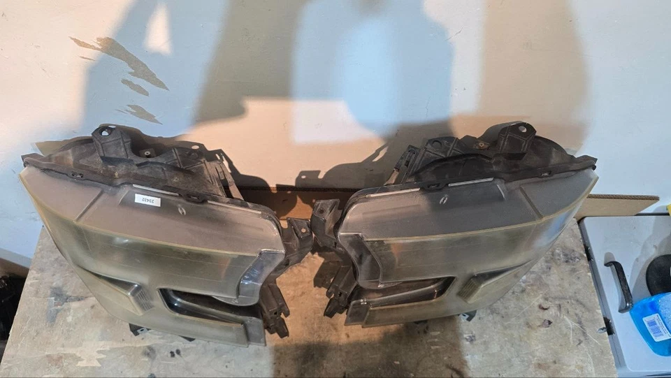 Conjunto de faróis de halogênio 2015 2016 2017 Ford F150 F-150 par esquerdo e direito - Imagem 3 de 4