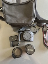 Canon EOS Rebel T7 Digital SLR 24.1MP Black w/ EF-S 18-55mm IS Lens