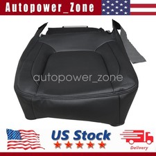For 2003-05 Dodge Ram 1500 2500 3500 Driver Side Bottom Black Leather Seat Cover