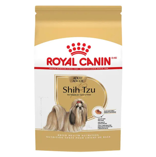Royal Canin Shih Tzu Adult Breed Specific Dry Dog Food, 10 Lb Bag