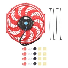 Electric Radiator Cooling Fan Assembly Push Pull Universal Kit