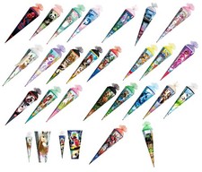 Roth Schultüte Zuckertüte 85cm 6-eckig Schulanfang Varianten NEU TOP Tüllverschl