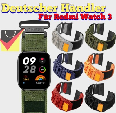 Nylon Survival Armband für Xiaomi Mi Watch Lite 3 / Redmi Watch 3 Sport Band