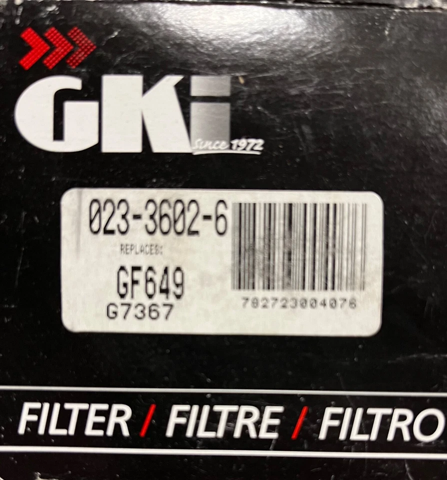 Fuel Filter   G.K. Industries   GF649 - Image 2 of 4