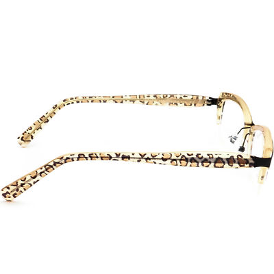 Jean Lafont Paris 380 Eyeglasses Leopard Print FRAMES ONLY Made in France Jean Lafont Women main image 4