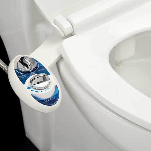 Non-Electric Bidet Elite Luxury Fresh Water Dual-Nozzle Self-Cleaning Attachment - Bild 2 von 7