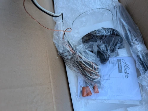 Hunter Astwood 1 Light Matte Black Cylinder Pendant Kitchen Light 19005 - Picture 7 of 10