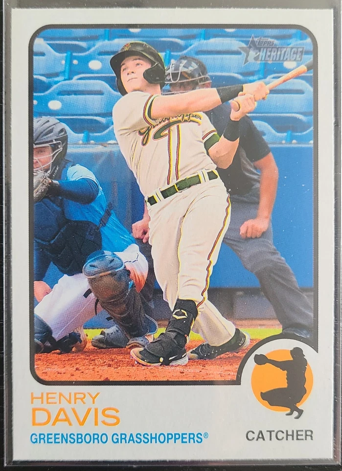 2022 TOPPS HERITAGE MINOR LEAGUE SPs, VARIANTS, AND INSERTS-PICK FROM LIST! - Image 2 of 2