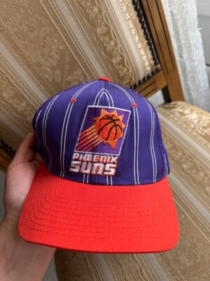 PHOENIX SUNS NBA BASKETBALL PINSTRIPE CAP HAT SNAPBACK VINTAGE 90s