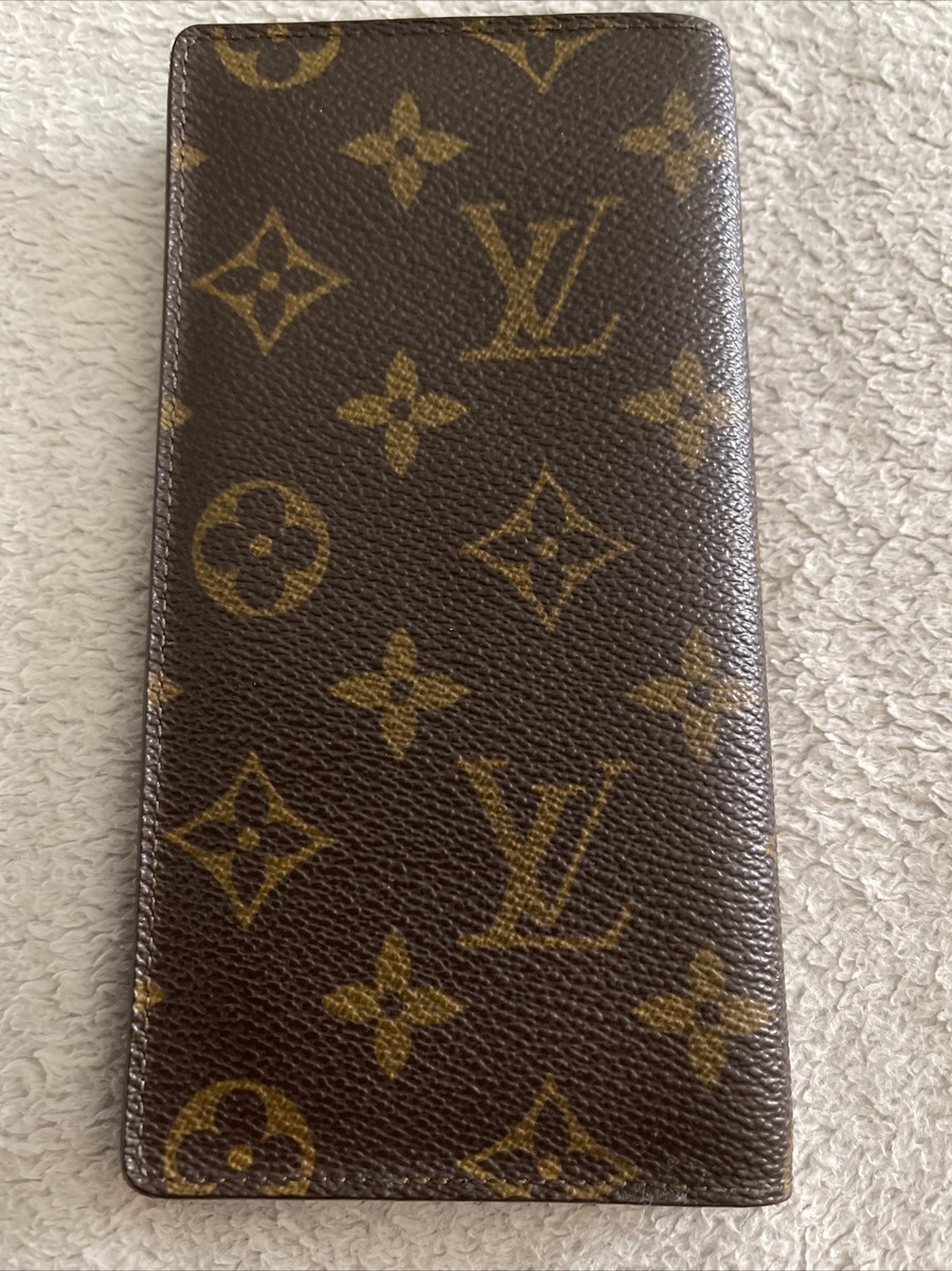 Vtg Rare LOUIS VUITTON CREDIT CARD/CHECKBOOK HOLDER LV ORGANIZER