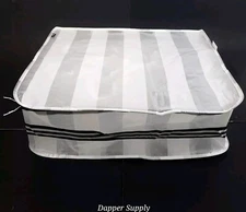 Ikea Gorsnygg Storage Bag Case Zipper 22 x 19 x 7" Under Bed Storage Frosted New