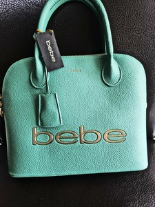 Bebe Fabiola Mini Dome Purse Jade With Gold Logo New Without s Ebay
