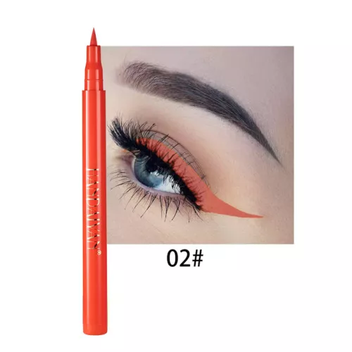 Matita eyeliner colorata 24 ore liquido alto pigmento lunga durata eye liner penna gel - Foto 40 di 110
