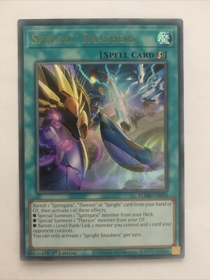 YuGiOh Spright Smashers BLMR-EN098 Ultra Rare Englisch 1st