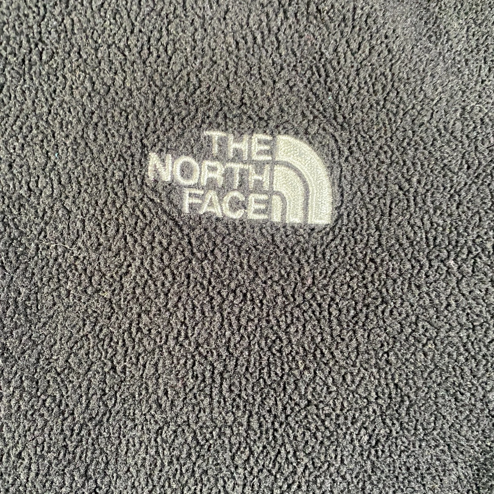 north-face fleece full zip fuzzy jacket