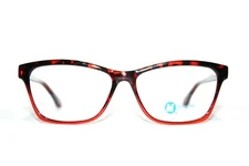 NEW MODERN OPTICAL CULTURE BURGUNDY AUTHENTIC EYEGLASSES WOMENS RX 54-15-140 MM