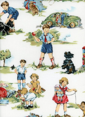 Vintage Kids Alexander Henry Nicole de Leon OOP BTFQ HTF School Reader