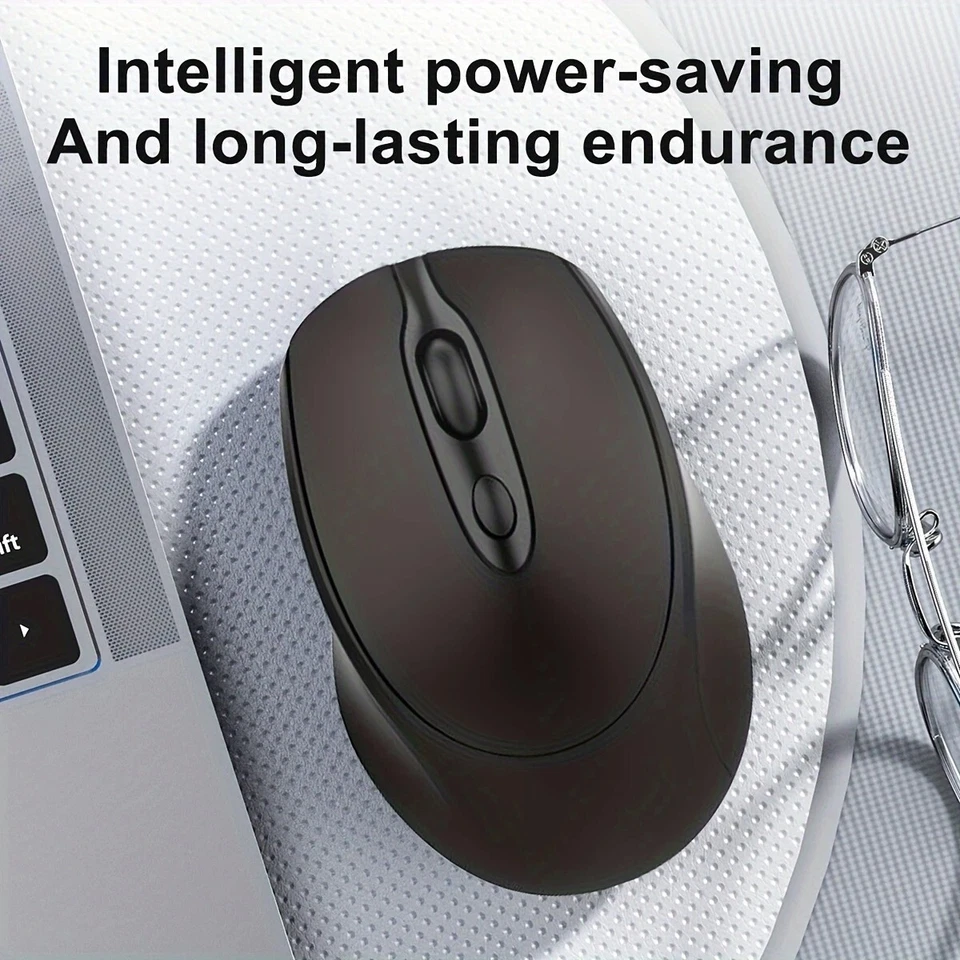 BalanceFit Wireless Rechargeable Optical Mouse – For Laptop, PC & Office Use - Image 4 of 4