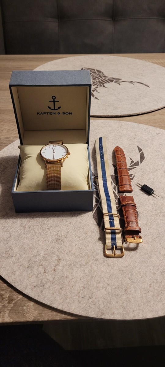 Armbanduhr Kapten And Son Armband Rosegold Kapten And Son Uhr