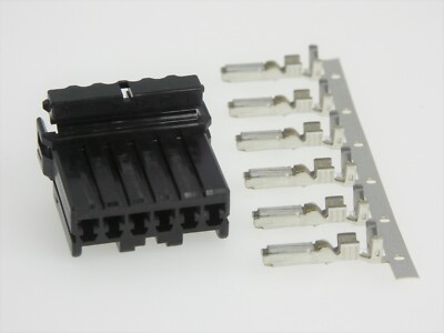 Harley Davidson OEM 73156-96BK 6 Wire Multi-lock MALE Connector