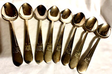 8 Tablespoons Table Spoons Beloved Wm Rogers I.S. Anchor Silverplate VTG 1940