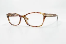 Coach Eyeglasses Frames HC 6065 5287 Confetti Light Brown Clear 51-17-135 11888