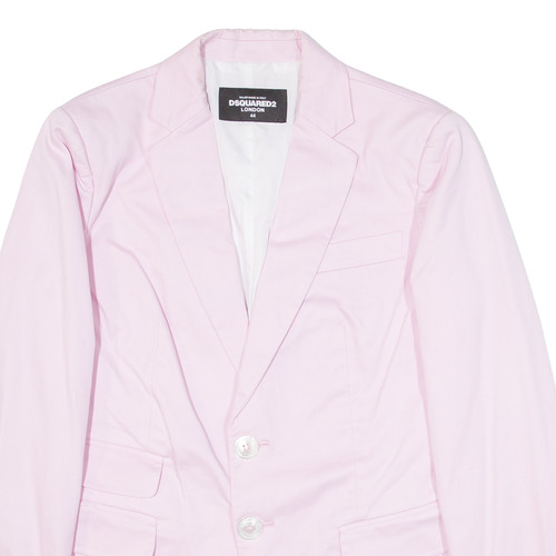 DSQUARED2 Womens Blazer Jacket Pink M - Picture 2 of 6