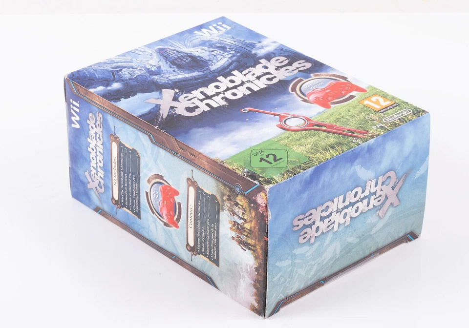 Xenoblade Chronicles Special Edition with Classic Red Controller Wii Sealed New - Image 3 of 4