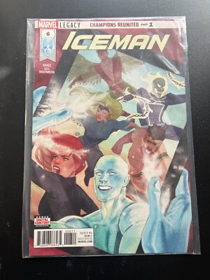 Iceman Issue #6 - Sina Grace - Champions Reunited Part 1 (NM)