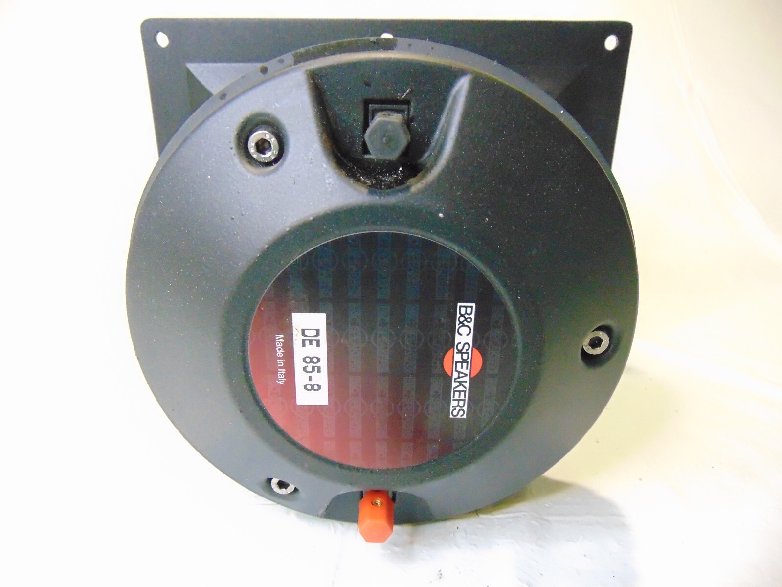 B&C Speaker DE85 , 8 ohm, 2.0 inch throat diameter Mylar/Titanium Diaphragm #5